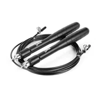 

Professional ergonomic aluminum handle adjustable length high speed jump rope for fitness training skipping