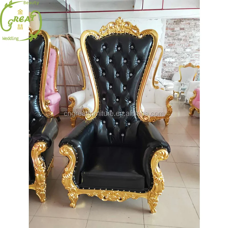 

Great Foshan Great Black Throne luxury princess Pedicure sofa massage spa pedicure chair in dubai, Optional