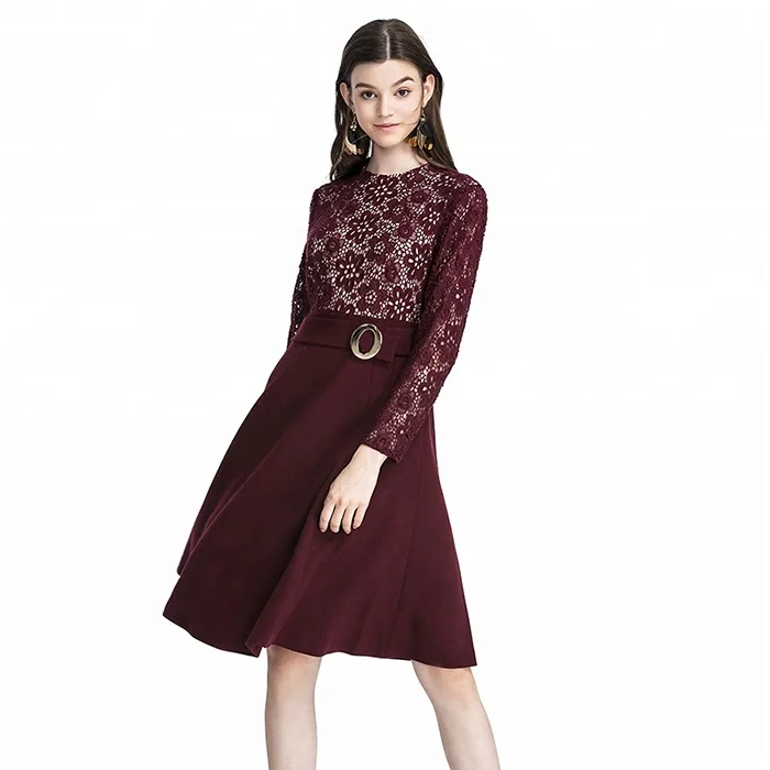 Fashion Design Women's Lace Dress - Buy Fashion Design,Women's Lace