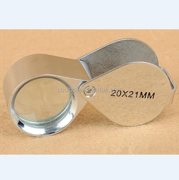 SRATE Jewelers Loupe Magnifier 10x 18mm Jewelry Magnifying Glass