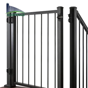 Image of anti climb fence main gate designs laser high security fence with square post