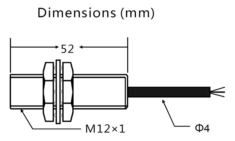 Best selling products Inductive Proximity distance sensor Standard Model Cylindrical Housing M12