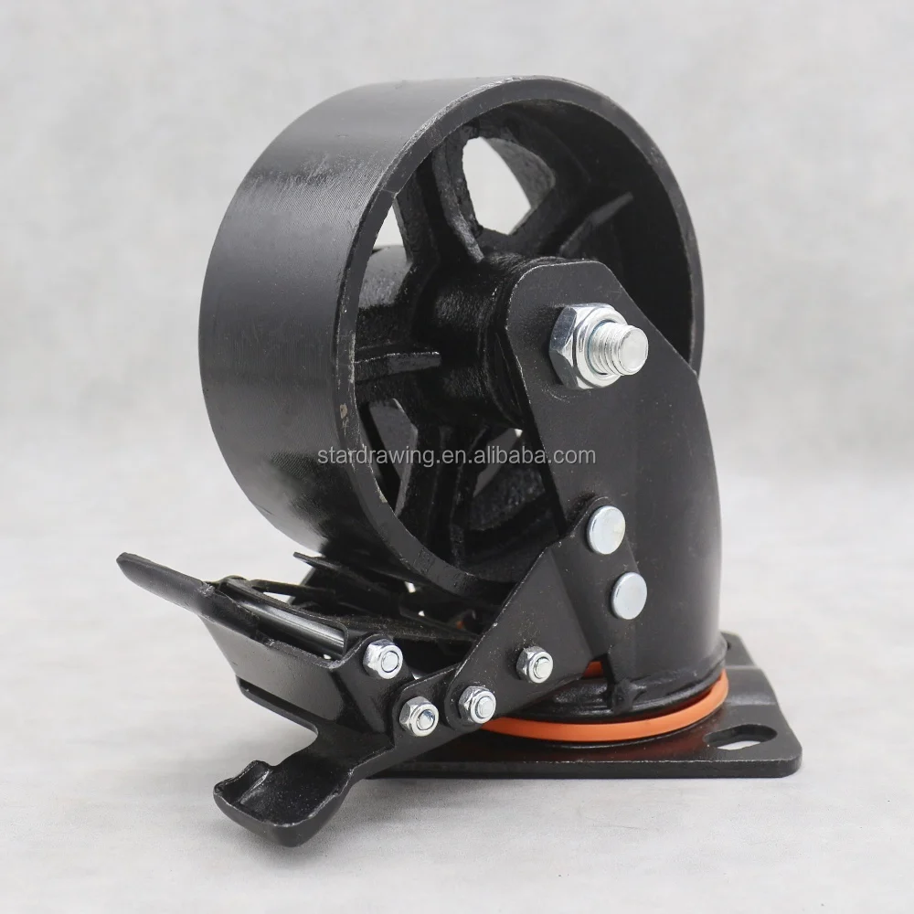 Ss High Quality Furniture Wheels Antique Metal Cart Wheels Casters