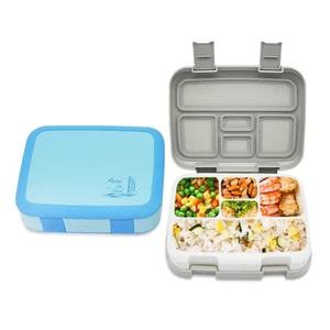 Image of 7009 The Newest Nanbeixiang Brand 5 Compartment LeakProof Totally Mini Lunch Box Crazy Foodie For Kids