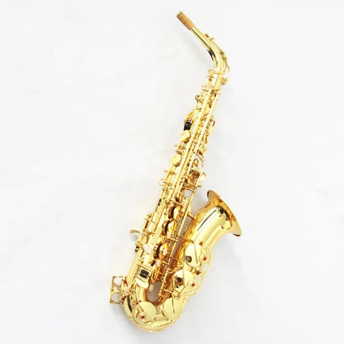 

Oem Musical Instruments Good Quality Chinese Accessories Alto Saxophone, Gold