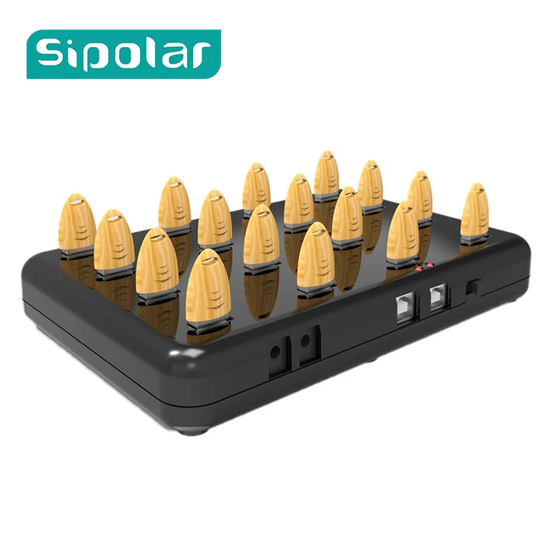 

Sipolar 16 Ports new design usb por splitter hub for USB copier with free software, Black