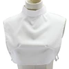 Fashion New Black White Unisex Women Stand Neck Detachable Lapel Shirt Fake False Collar