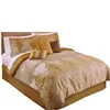 Fashion cheap custom luxury comforter set jacquard 7 pcs bedding set comforter sets