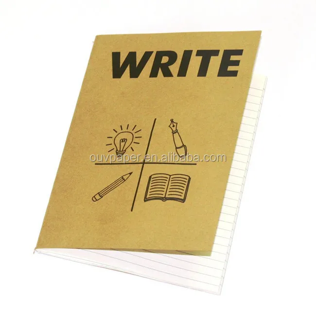 li_2538SHa_indiebazaar_notebooks-and-diaries_WriteBrownExerciseBook_EcoCorner