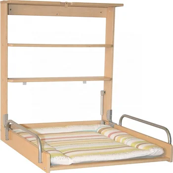 wall mounted folding changing table