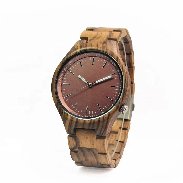 

Fashion Quartz Wood Watch Band Belt Watch Full Wood Watch Men
