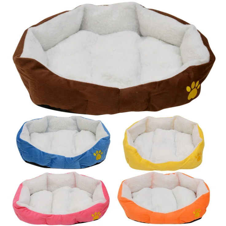 Wholesale Custom Available Berber Fleece Pet Dog Bed Sofa Bed