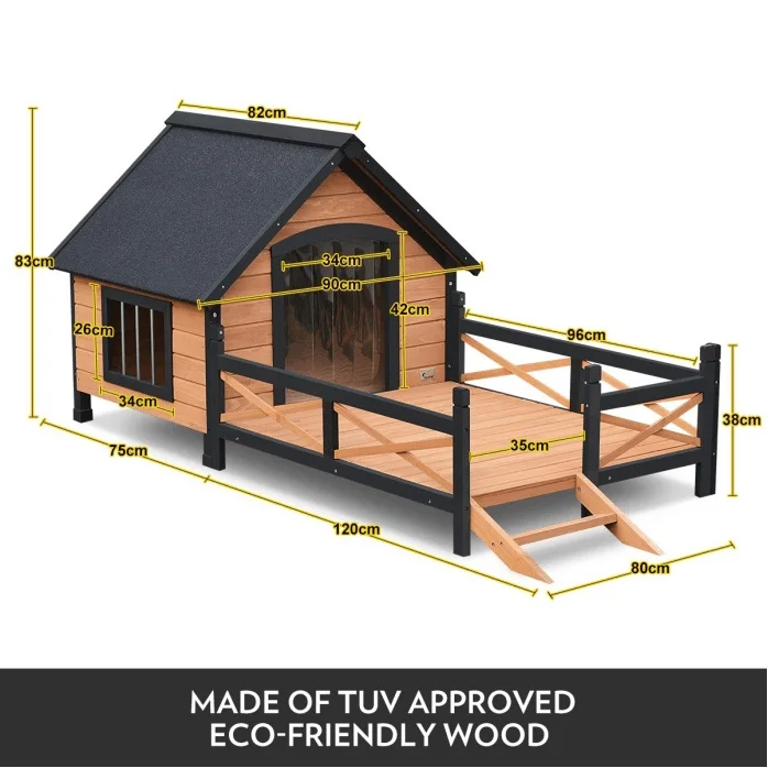 Wholesale Factory Wooden Weatherproof Pet Dog House Dog Kennel Buy
