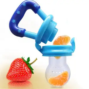 Silicone Baby Pacifier Infant Nipple Soother Toddler Kids Pacifier Feeder For Fruits Food