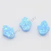 Wholesale 8*10mm Light Blue Hand/Hamsa Opal for Opal Necklace