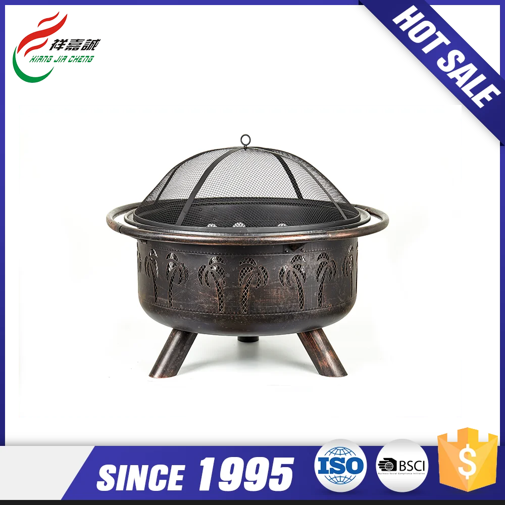 Outdoor Garden Fireplace Wood Fired Bbq Grill Barbecue Charcoal