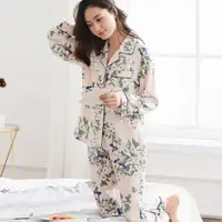 

High quality beautiful sexy asian cotton women sleepwear pyjamas
