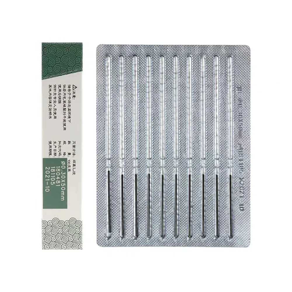 Chinese Acupuncture Needle Stainless Steel Disposable Sterile With