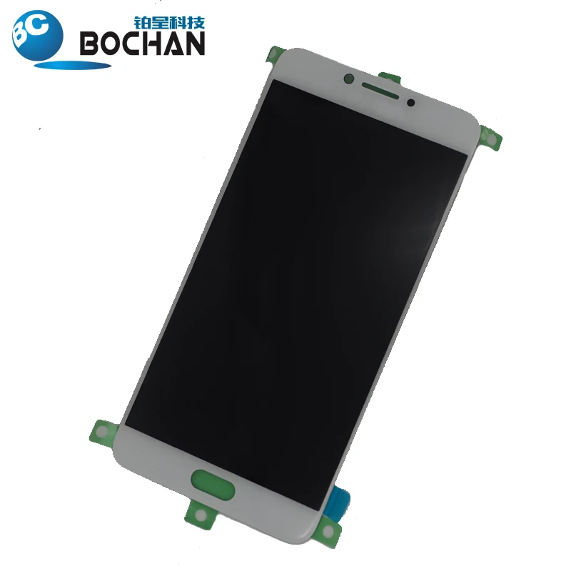 

Original Touch Screen Display Assembly For Samsung C7 Pro C7010 LCD Replacement, Black white gold silver