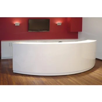 White Table Modern Counter Office Reception Desk For Sale Buy