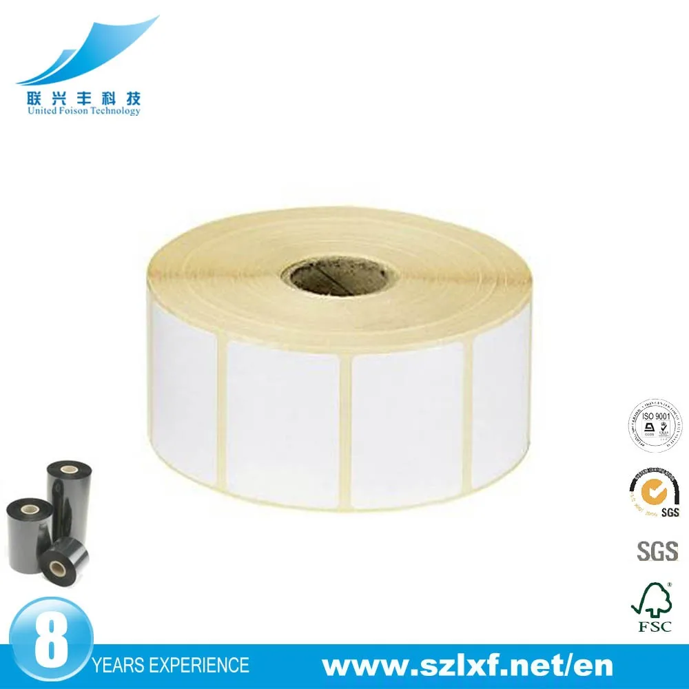 Self Sticker Roll Blank Self Thermal Sticker Label Roll - Custom Stickers