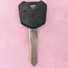 Plastic decorative plastic head mini key blank car key