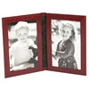 Attractive Collection of Folding Leather Frames Travel Frame Picture with 2 or 3 Family Photos