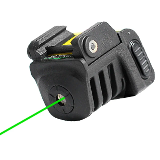 

Built-in battery rechargeable pistol green gun laser pointer, N/a