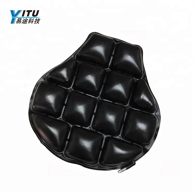 
New type motorcycle comfortable gel cooling seat inflatable air bladder cushion 