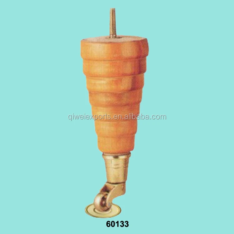 60133 solid wood feet with brass caster.jpg