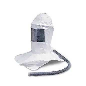 Allegro Disposable Double Bib Hard Hat Hood