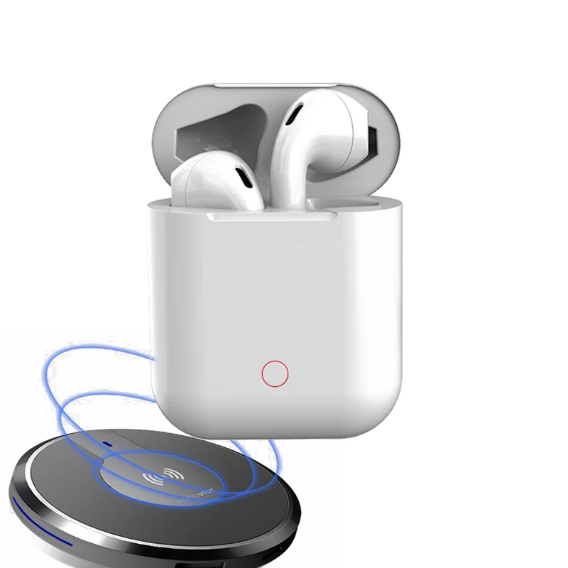 

Best price popup window bluetooth 5.0 earbuds in-ear tws earphones wireless charging case for i9s i10s i11 headphones