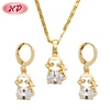 Funny Monkey Bangkok Big Fashion Stylish Gold Jewelry Set