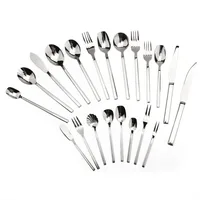 

High Quality Hotel Cutlery Used Restaurant 18/10 Flatware Set Mirror Polish Stainless Steel Cutlery Set