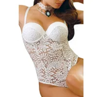 

Wholesale Teddies Lingerie Women Hot Babydoll Push up Lace Girls Sexy Teddy Lingerie v32058