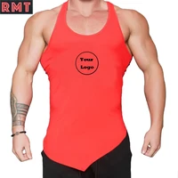 

Custom Logo Dry Fit Sports Fitness Gym Wear Vest Tank Top Men