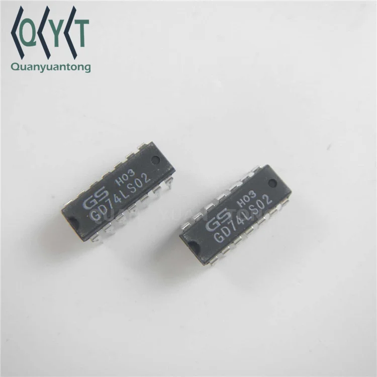 Original New 2 Input 1 Output Dip Logic Gates Ic 74ls02 Gd74ls02 Buy