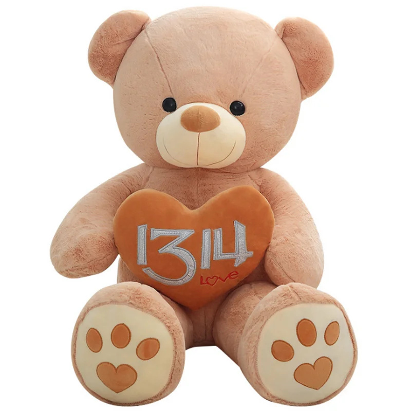 

Valentines teddy bears wholesale love heart large teddy bear colorful giant teddy bear for sale, Mix