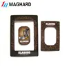 Customized Coffee fridge magnet paper magnetic photo frames for promotional gift