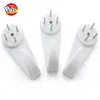 Strong handy hard wall hooks, tool needed
