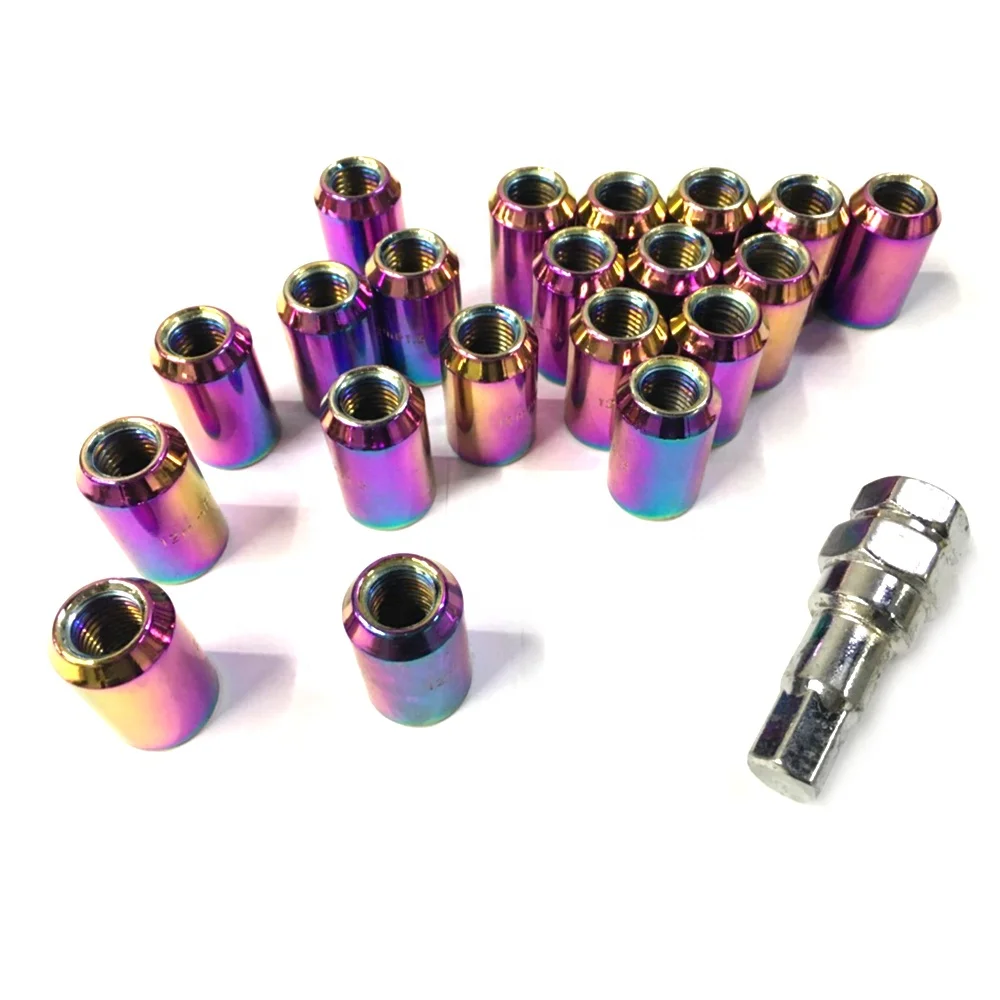 Beautiful And Cooling New Style Wheel Nuts Iron Racing Lug Nuts Lock