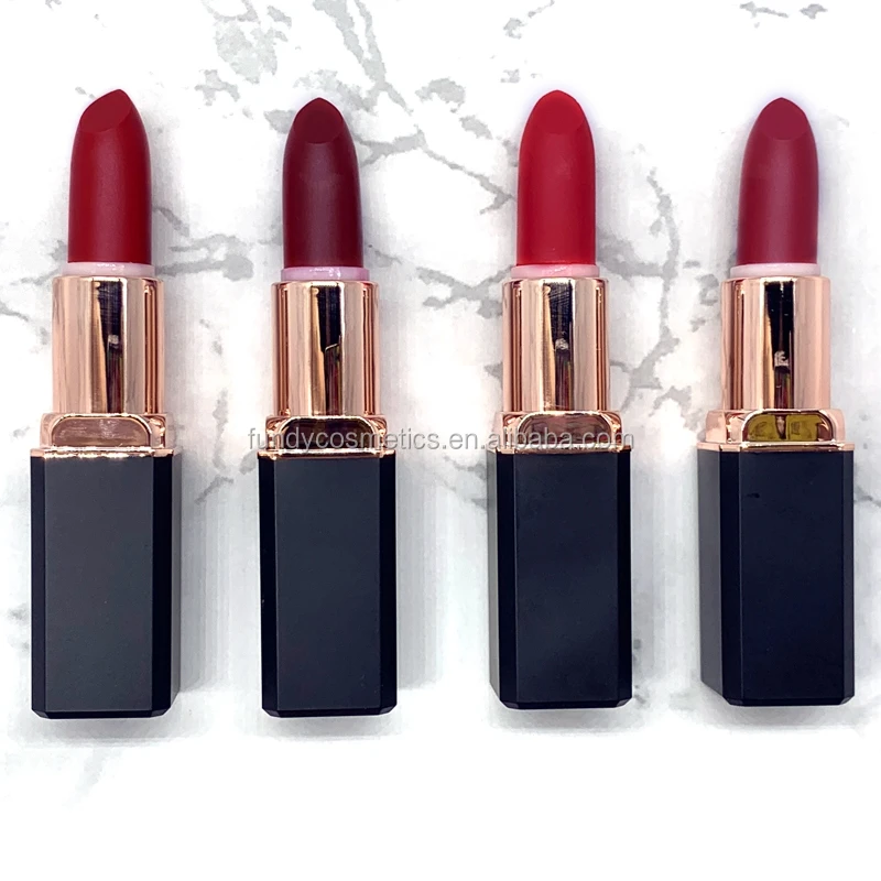 

Private Label Matte Long lasting Lipstick Multi color Manufacturers with Your Own Logo