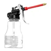 New transparent high pressure pump pistol type oiler 250cc with flexible hose