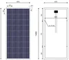 panel solar 150w 100% Solar Air Conditioner Solar Railing Solar Photocell Solar Advertising