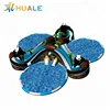 Commercial inflatable water park gorilla water slide with pool combo for summer