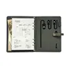 a5 cover planner leather notebook covers diari with power bank notebook micro usb otg flash drive