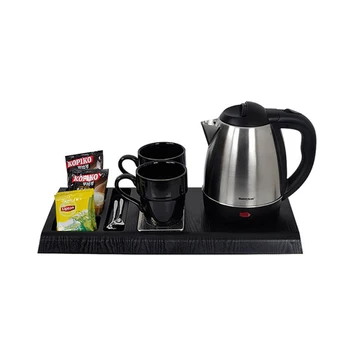 Hot Sale Stainless Steel Hotel Electric Kettle Tray Set - Buy Hotel ...