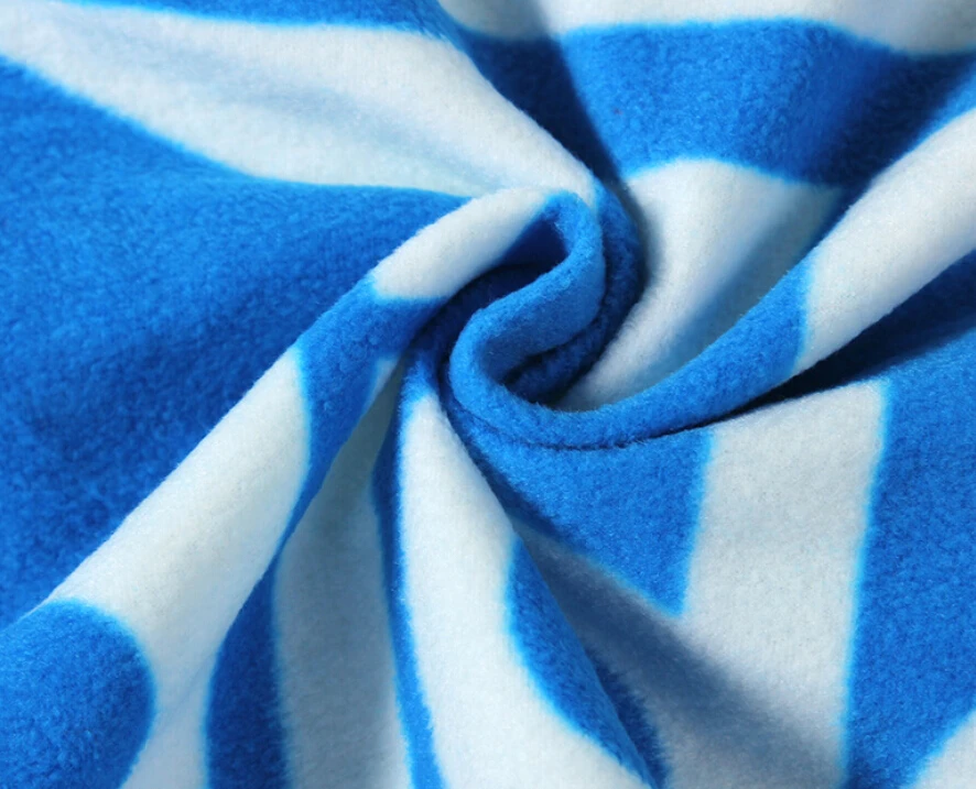 Promotional Polyester Polar Fleece Foldable Outdoor Picnic Blanket