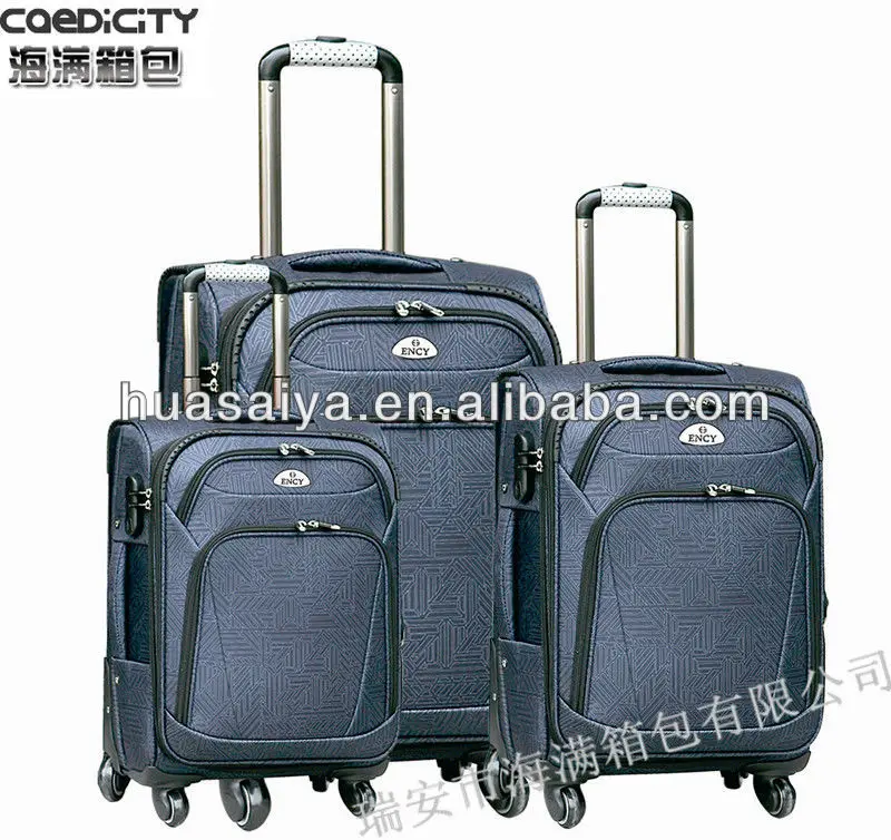 Hot New Product Purple Soft Travel Luggage to Middle East
