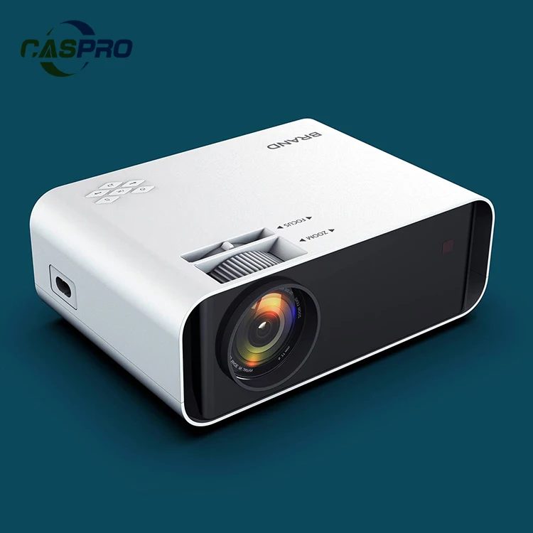 Wireless Projector, 2400 Lumens Portable Home Cinema Projector 1080p Support, WIFI Directly Connect with Phone/Tablet/PC/Laptop
